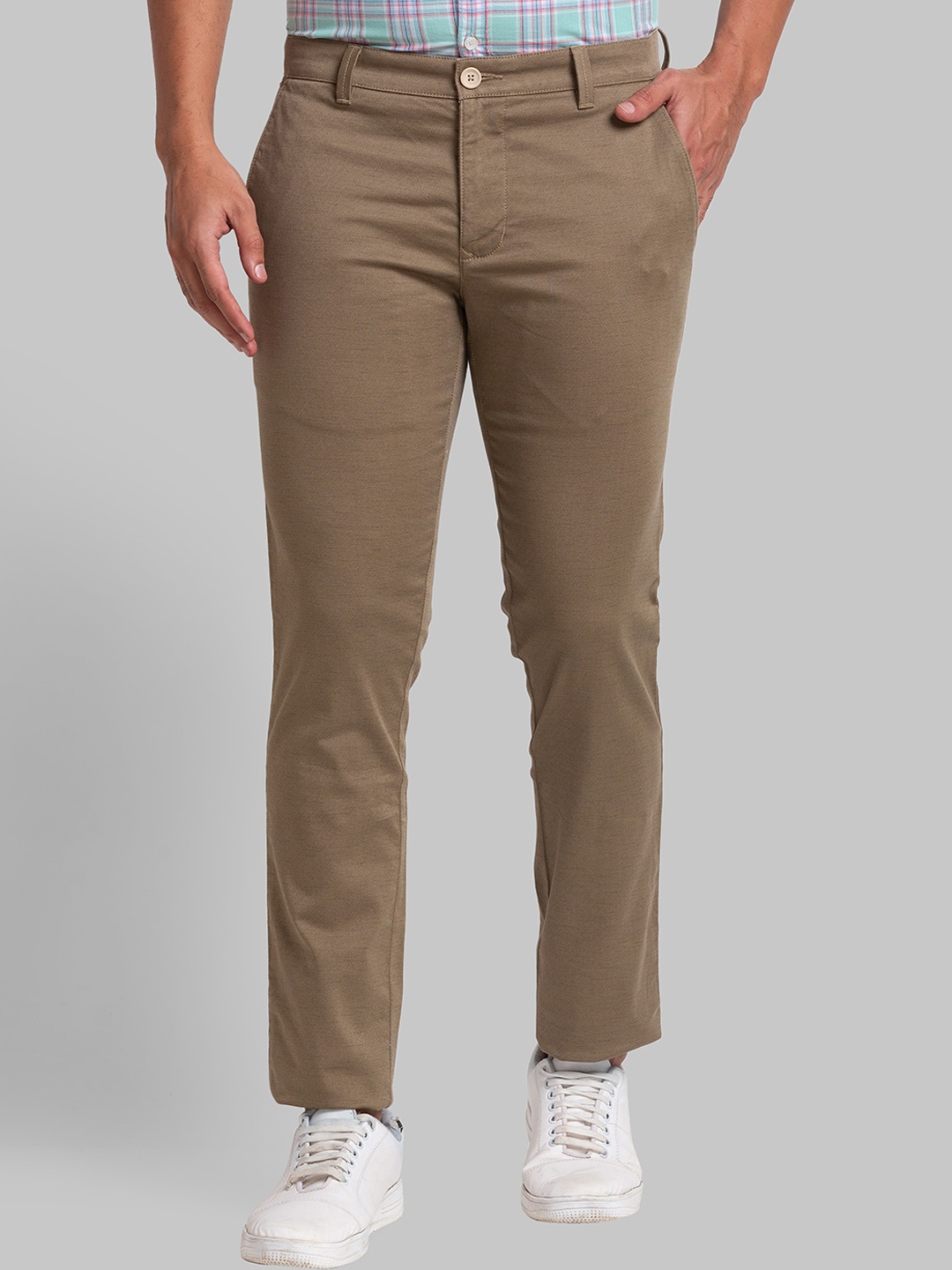 

Parx Men Chinos Trousers, Brown
