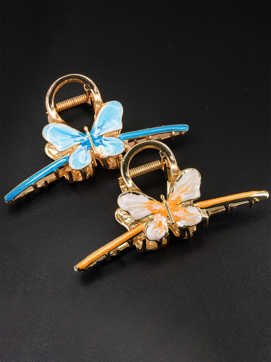 

FIMBUL Women Set of 2 Claw Clip, Blue