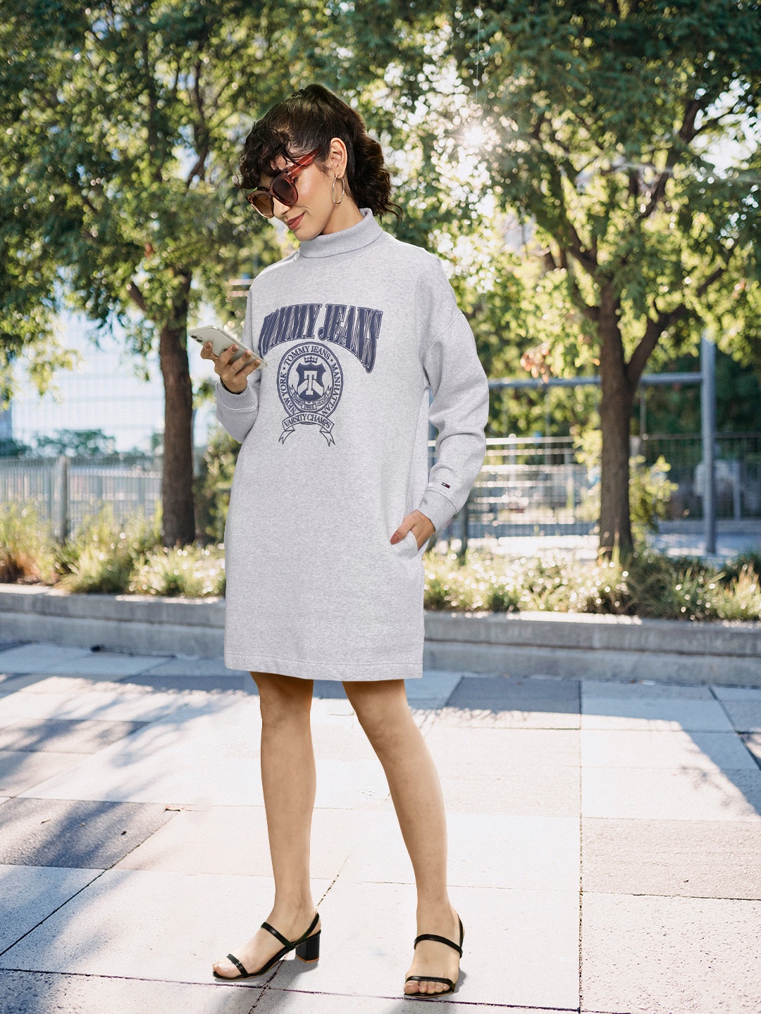 

Tommy Hilfiger Jumper Dress, Grey