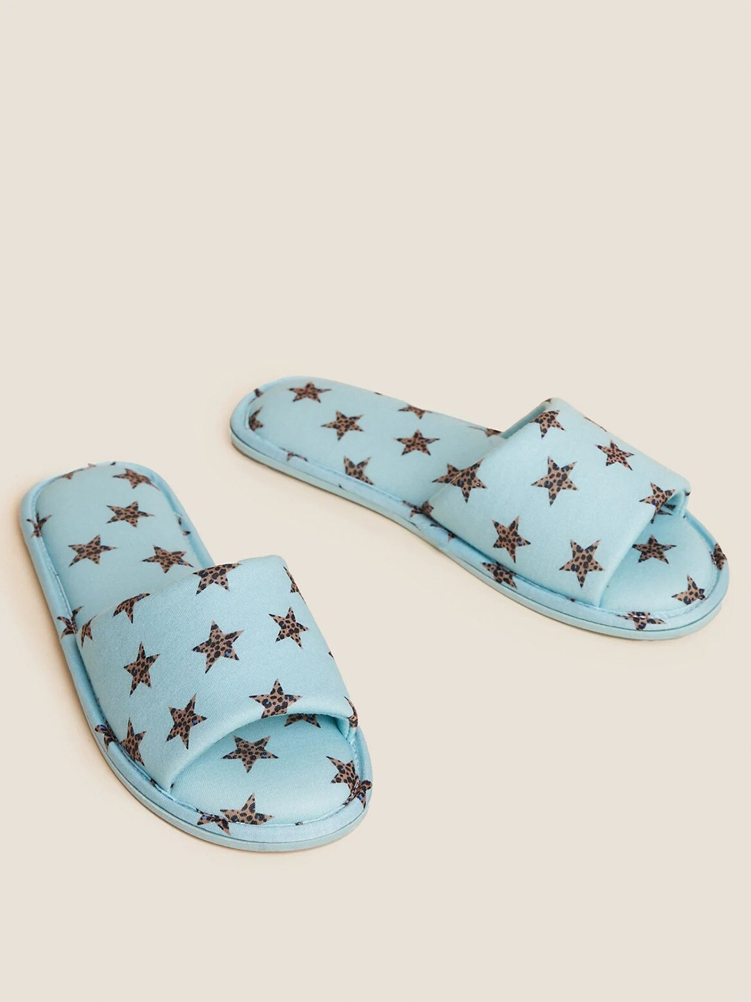 

Marks & Spencer Women Printed Sliders, Green
