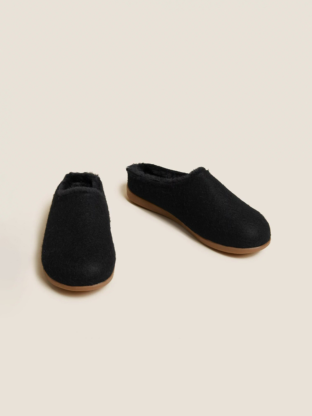 

Marks & Spencer Women Printed Room Slippers, Black