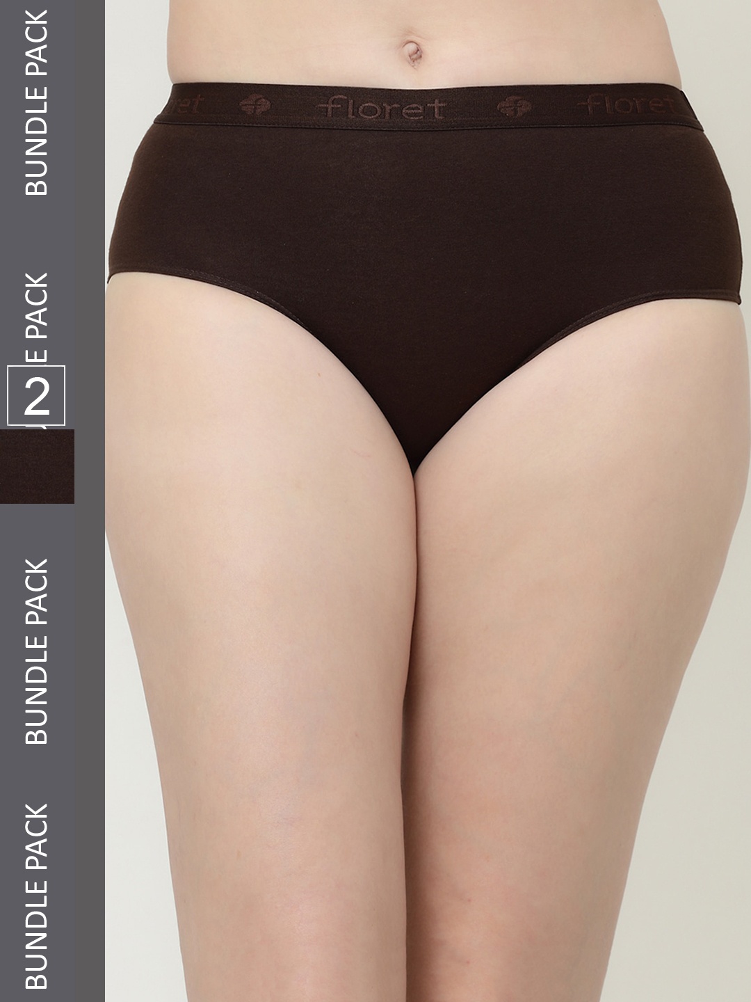 

Floret Women Pack of 2 Hipster Briefs, Assorted