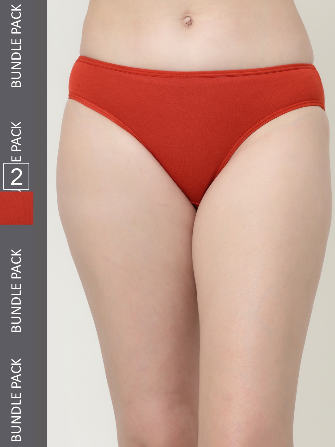 

Floret Women Pack Of 2 Assorted Breathable Hipster Briefs