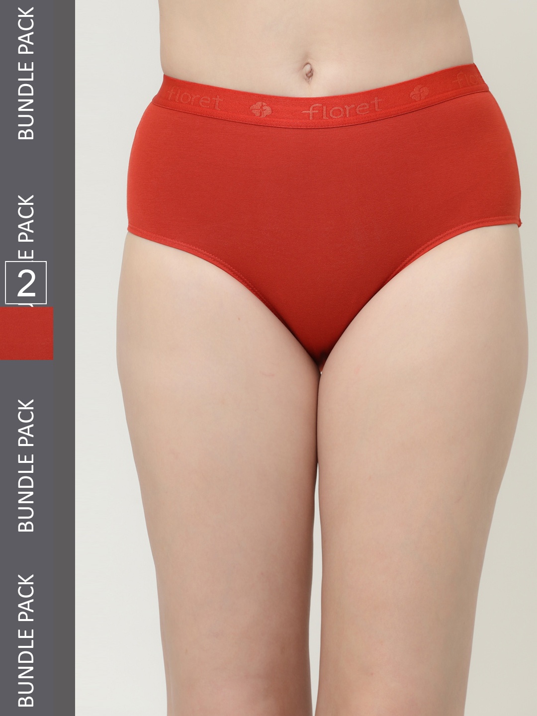 

Floret Women Pack Of 2 Assorted Hipster Briefs