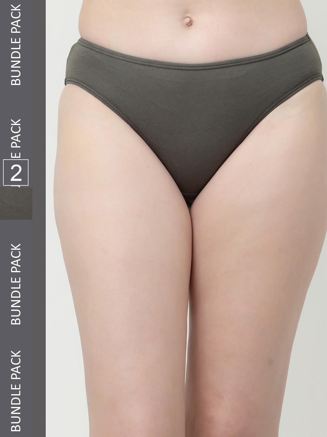 

Floret Women Pack Of 2 Assorted Cotton Hipster Briefs