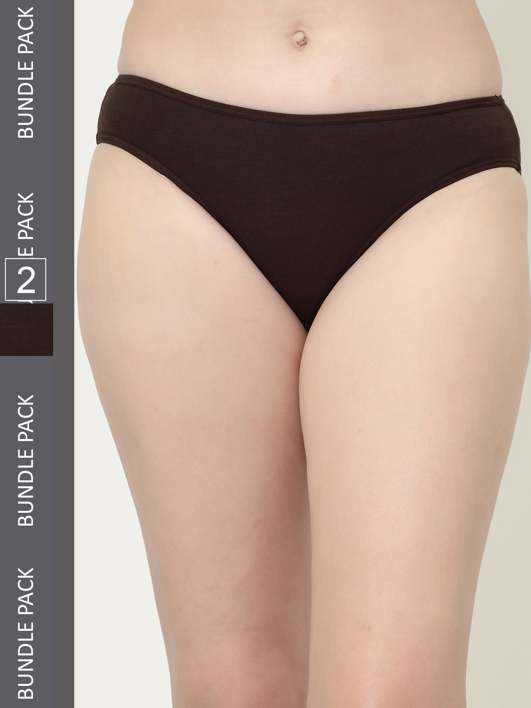 

Floret Women Pack Of 2 Assorted Cotton Hipster Briefs