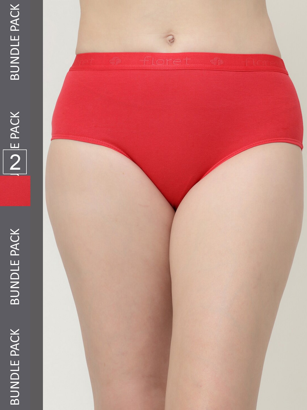 

Floret Women Pack Of 2 Assorted Hipster Briefs