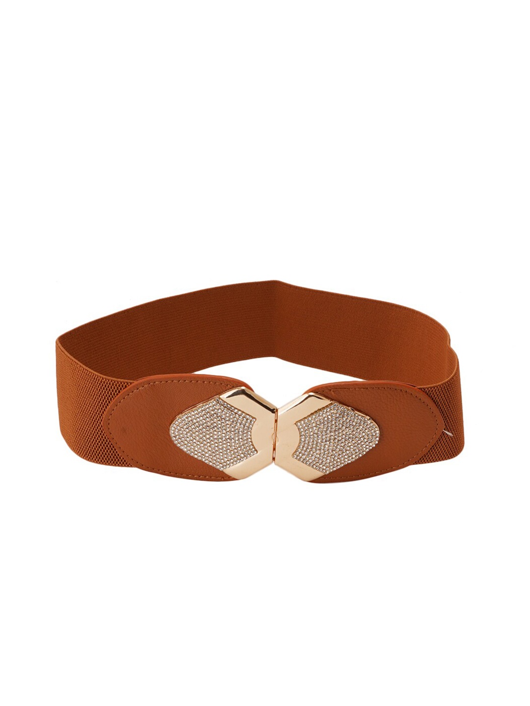 

Style Shoes Women PU Belt, Brown