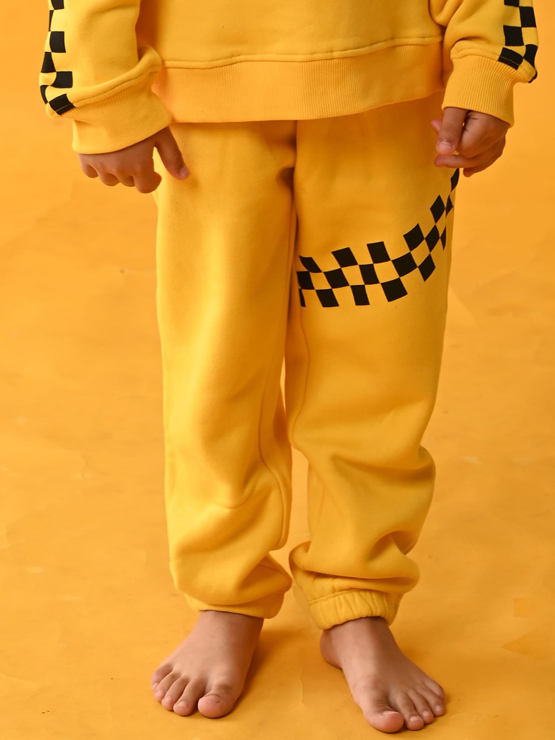 

Anthrilo Boys Relaxed High-Rise Easy Wash Trousers, Yellow