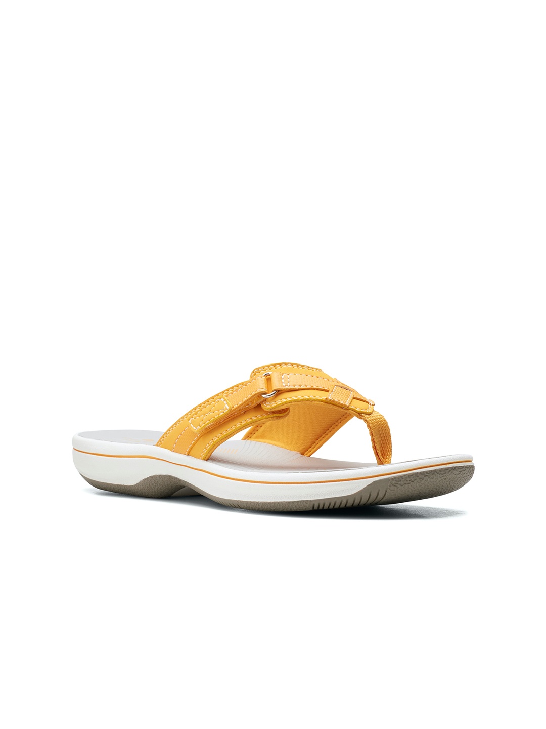 

Clarks Women T-Strap Flats, Yellow