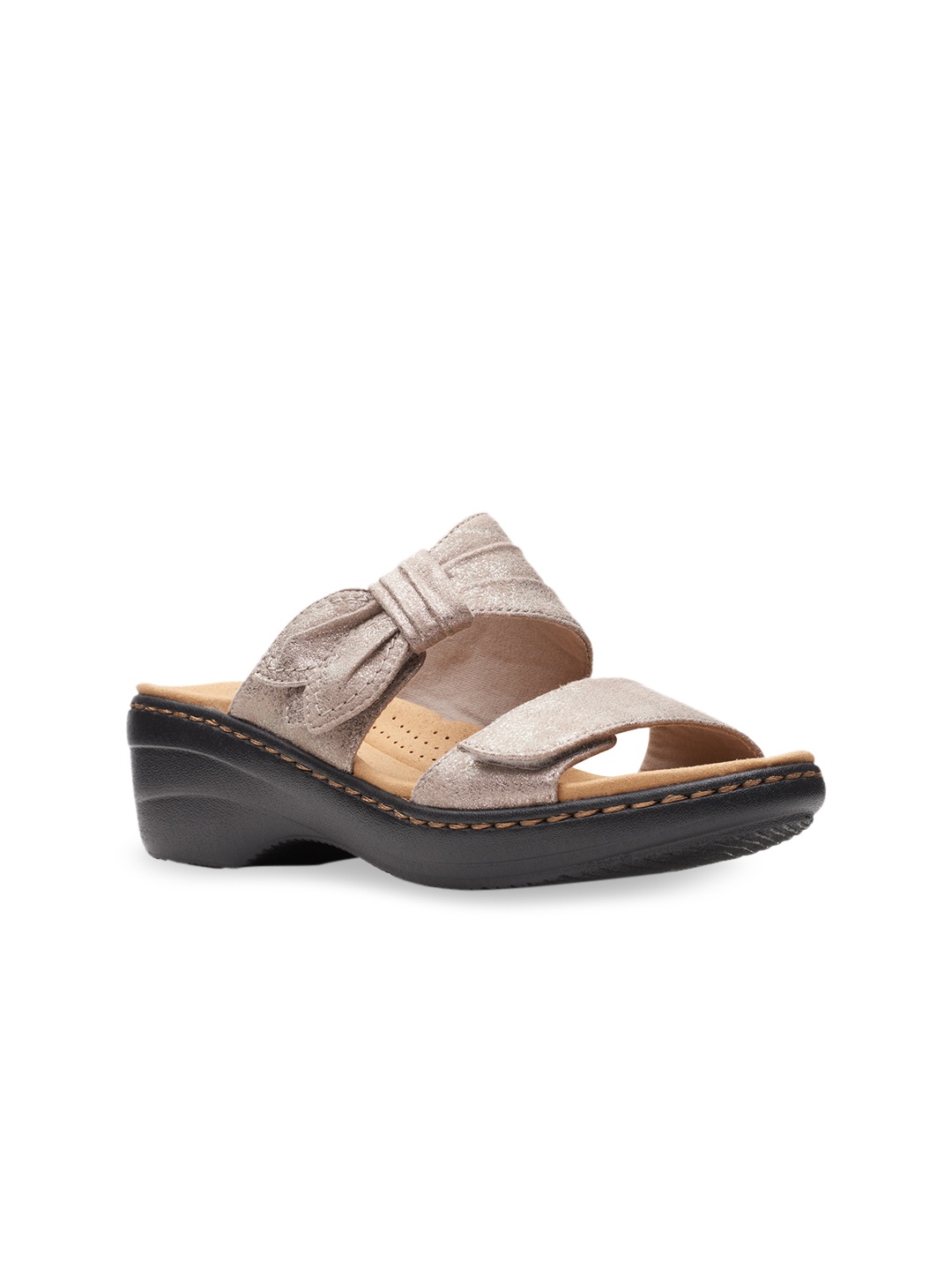 

Clarks Embellished Comfort Heels, Taupe