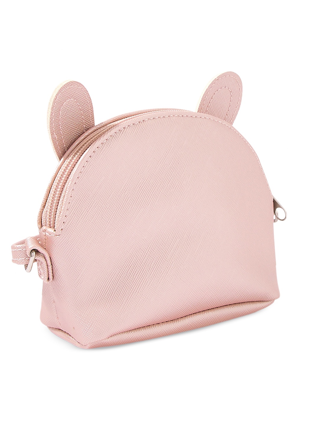

Accessorize Embellished Structured Sling Bag, Peach