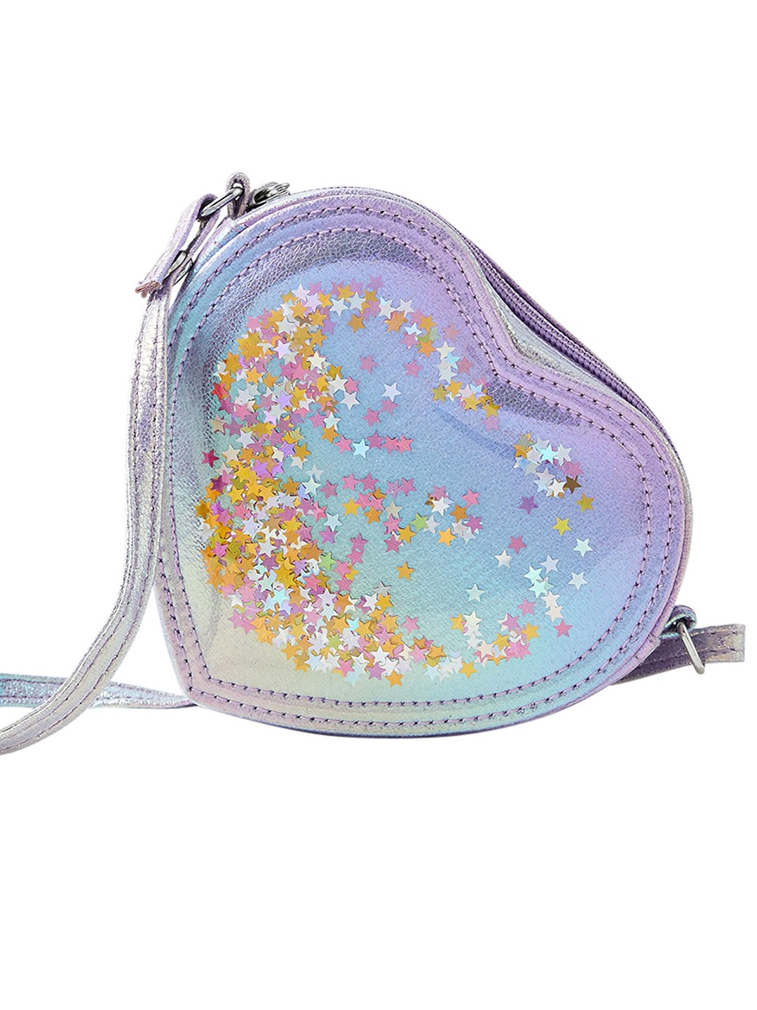 

Accessorize Embellished Half Moon Sling Bag Handbags, Lavender