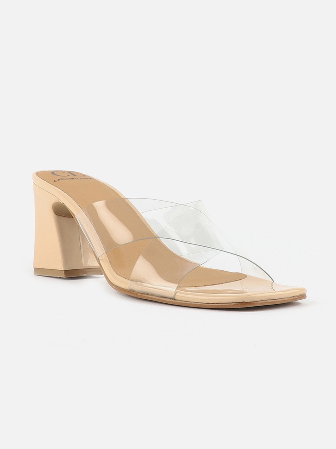 

Carlton London Women Block Heels, Transparent