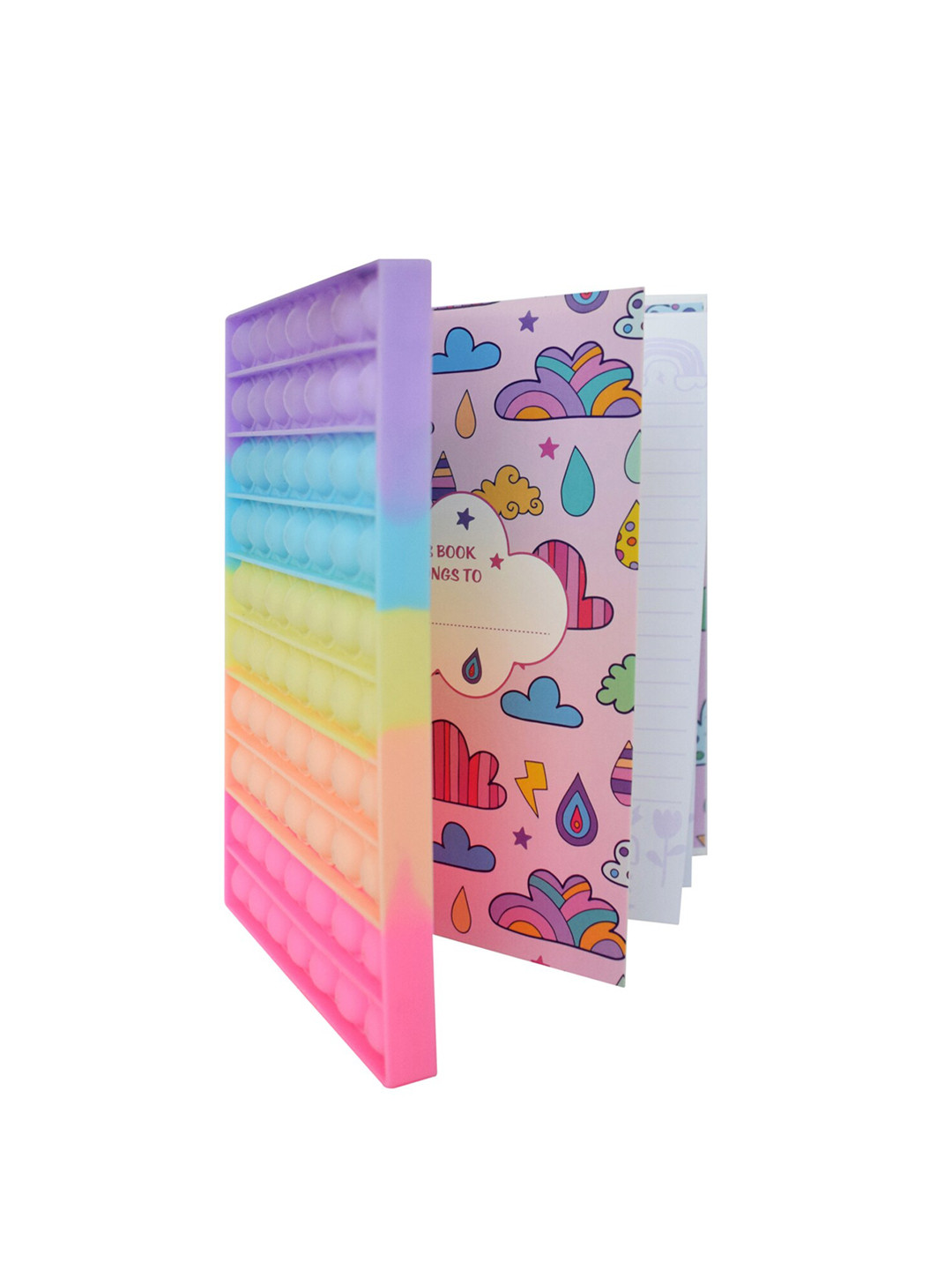 

Mirada Rainbow Pop It Notebook, Multi