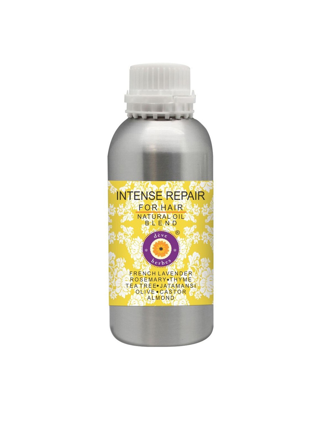 

Deve Herbes Intense Repair Natural Blend Oil for Hair - 1.25 litre, Yellow