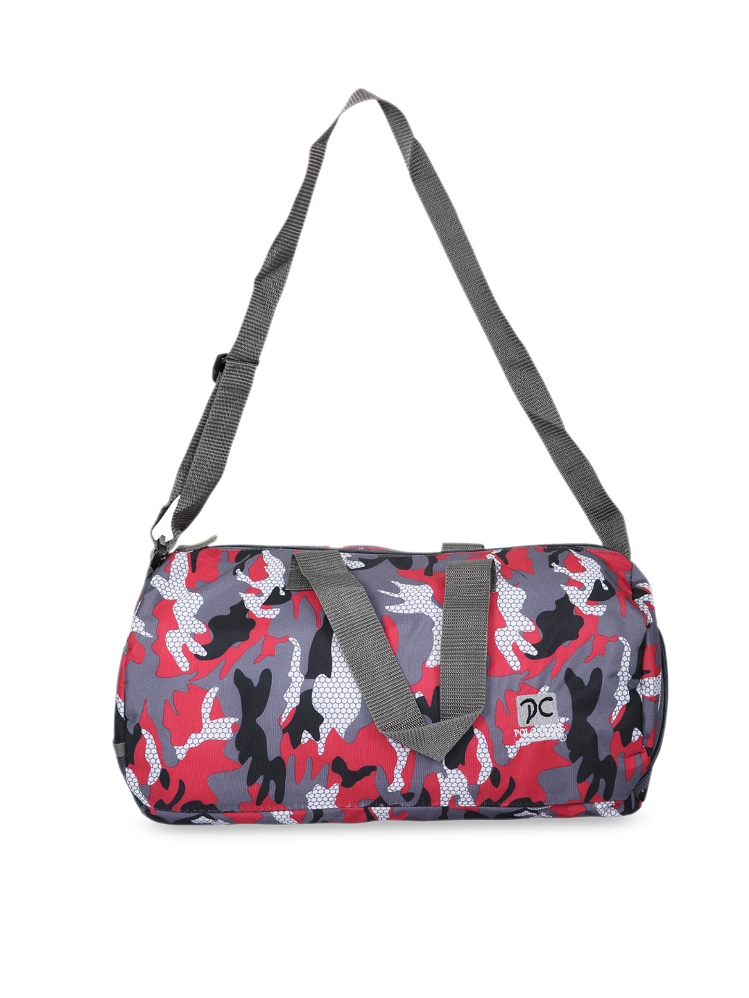 

Polo Class Camouflage Printed Duffel Bag, Red