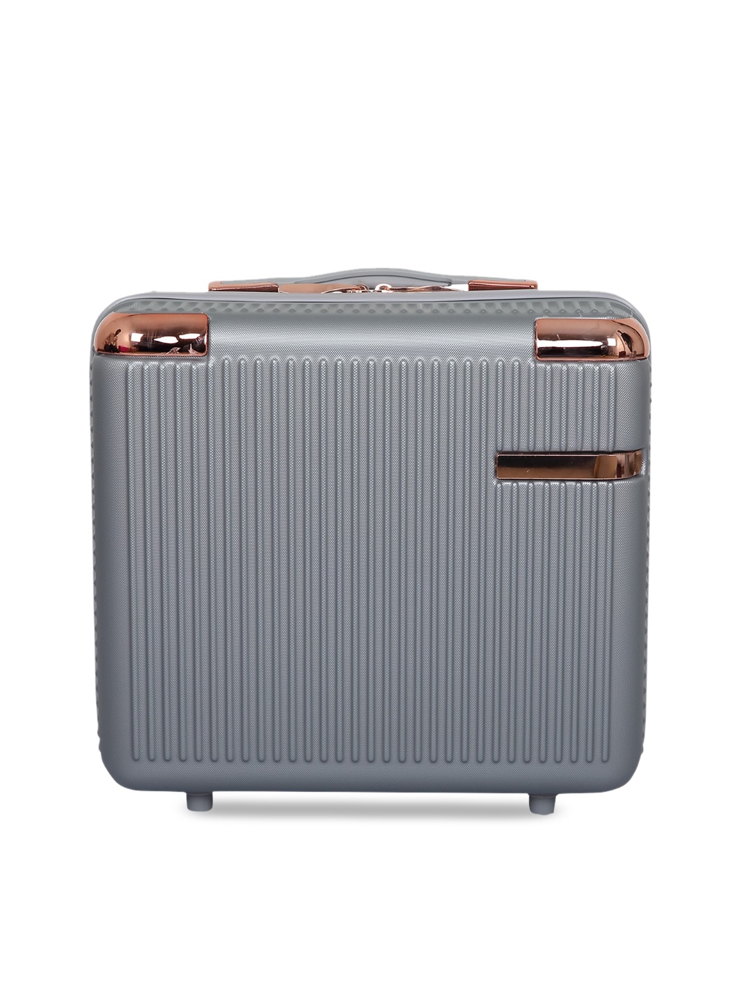 

Polo Class Textured Hard-Sided Large Trolley Suitcase, Silver