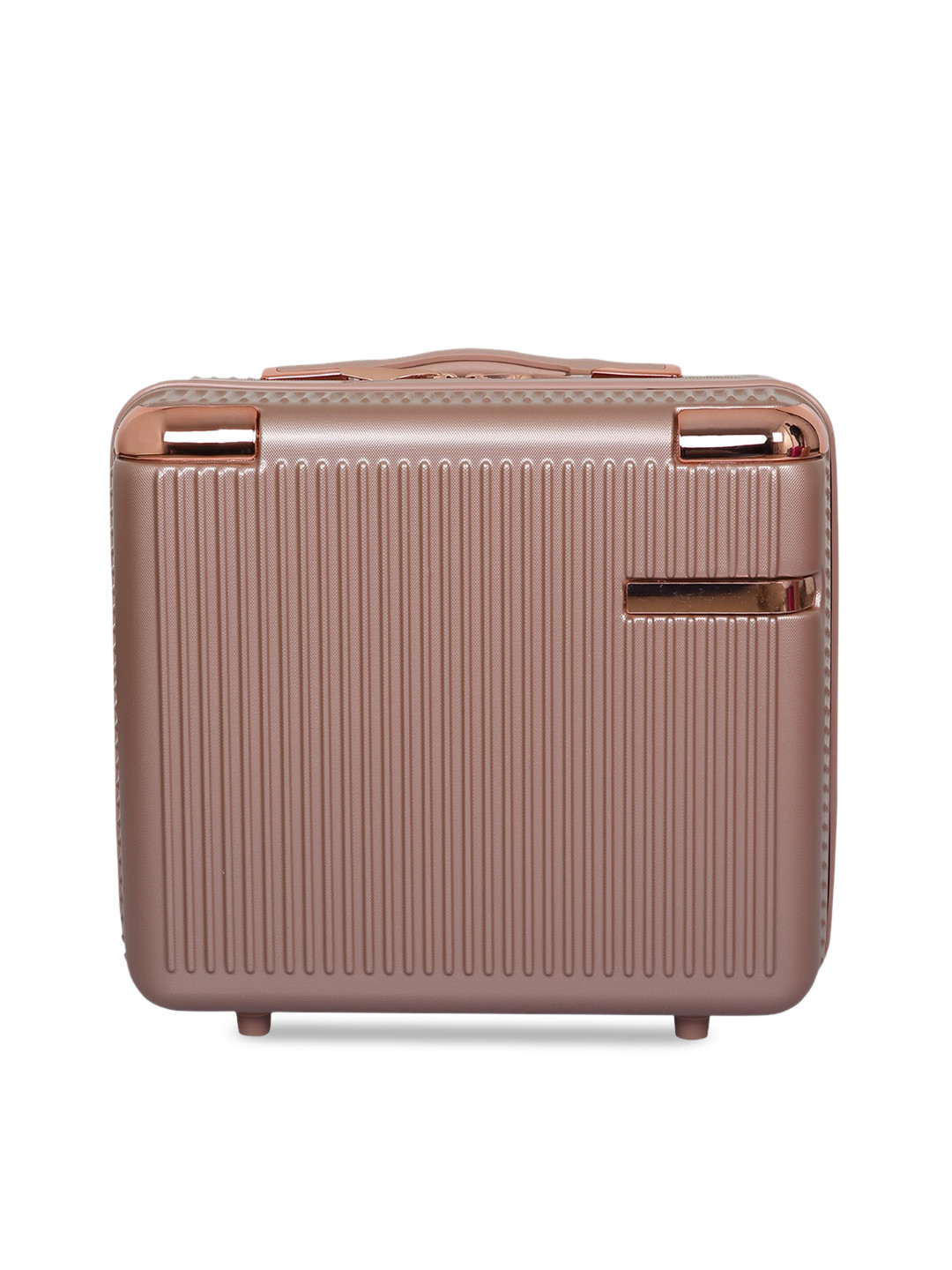 

Polo Class Textured Hard-Sided Large Vanity Trolley Suitcase, Rose gold