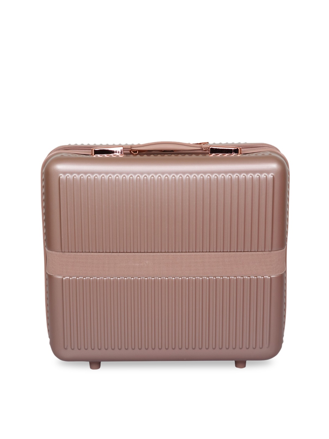 

Polo Class Textured Hard-Sided Medium Vanity Suitcase, Rose gold