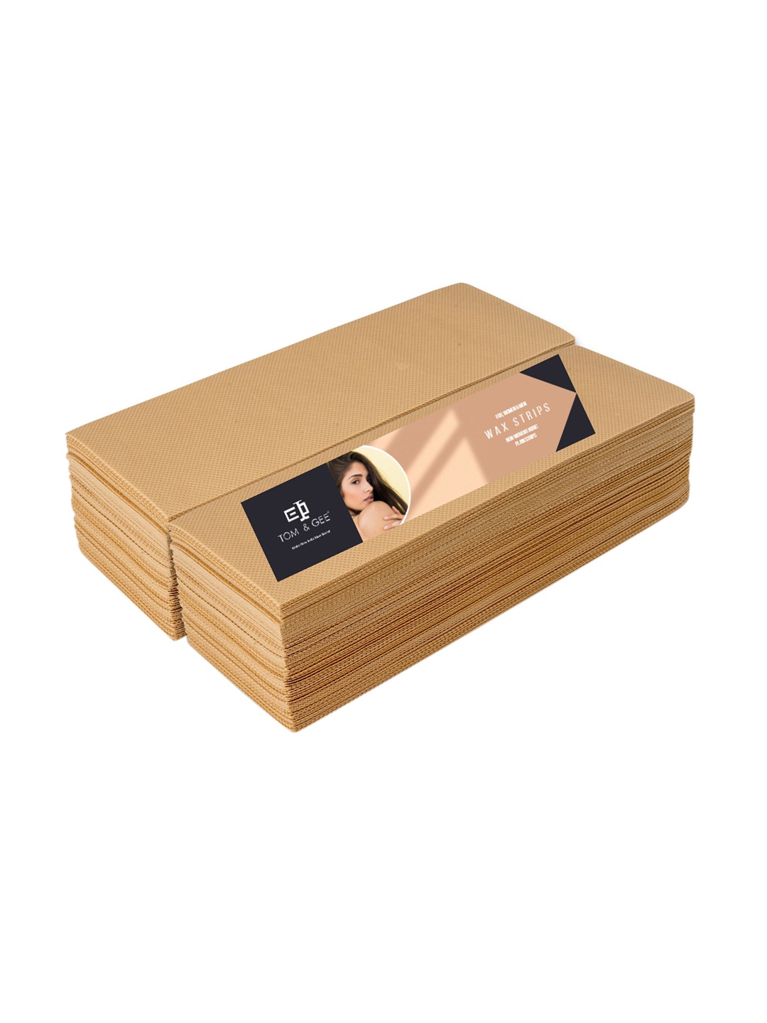 

TOM & GEE Brown Non Woven 90 GSM Plain Waxing Strips - 280 Pcs