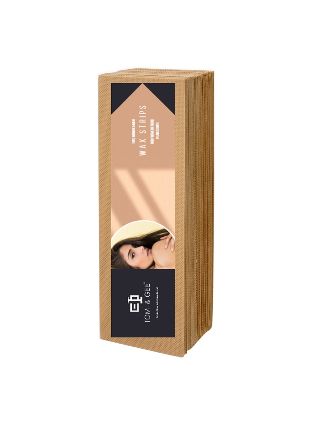 

TOM & GEE Brown Non Woven 90 GSM Plain Waxing Strips - 70 Pcs