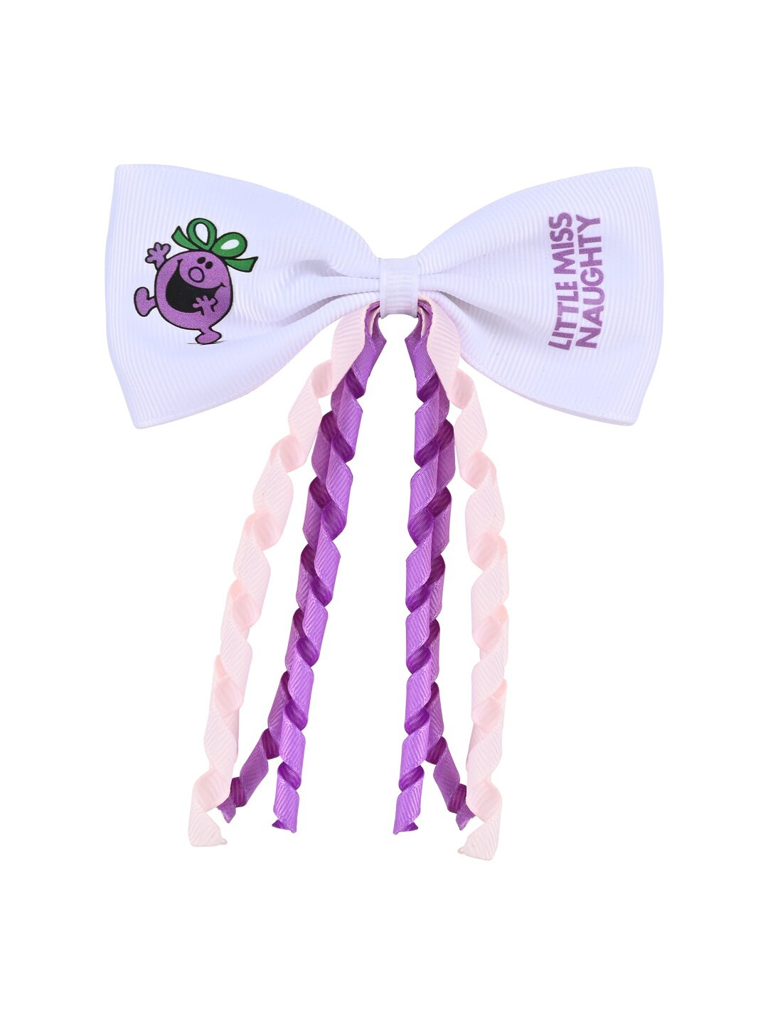 

Aye Candy Girls Alligator Hair Clip, White