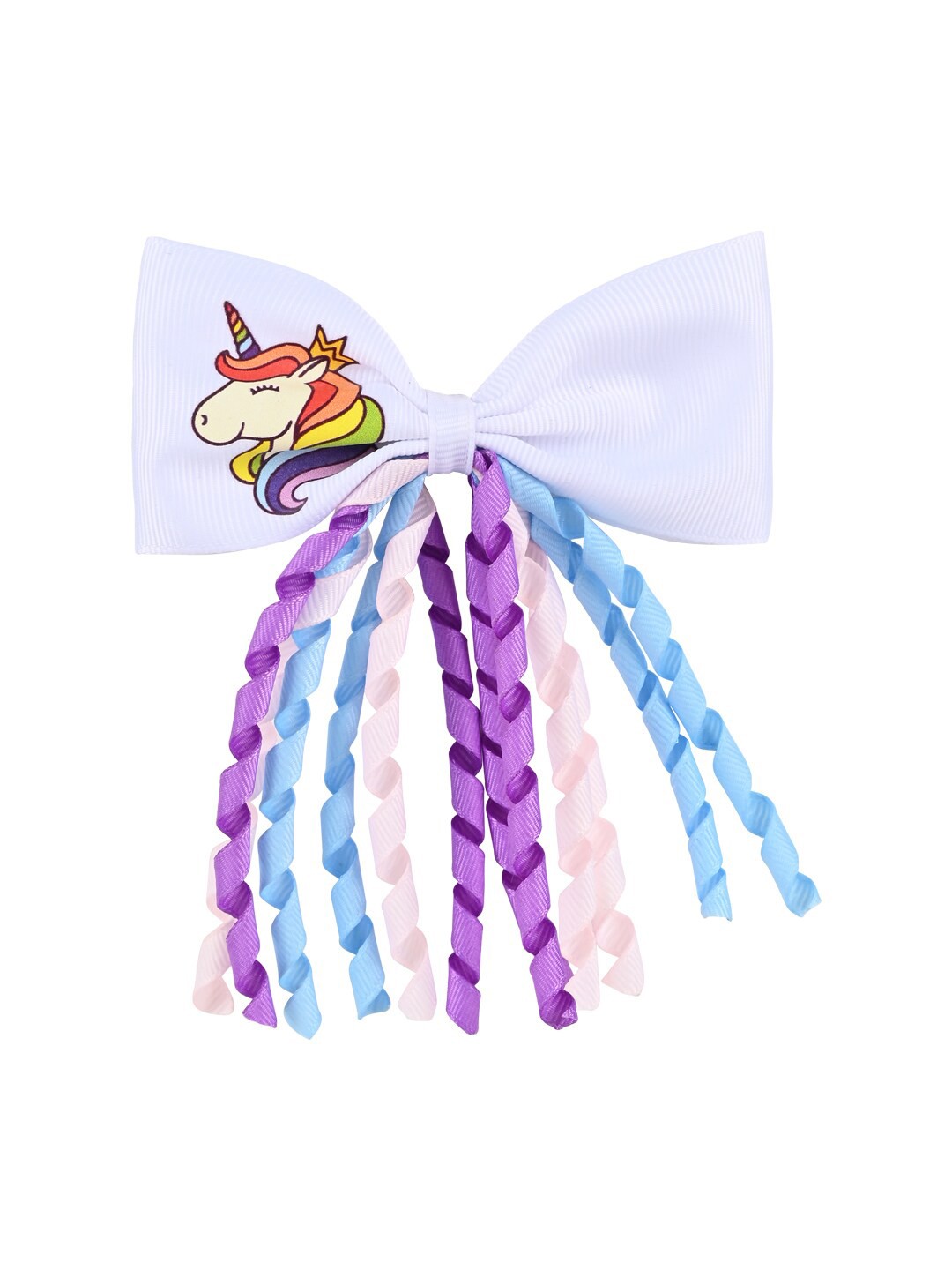 

Aye Candy Girls Lace Alligator Hair Clip, White