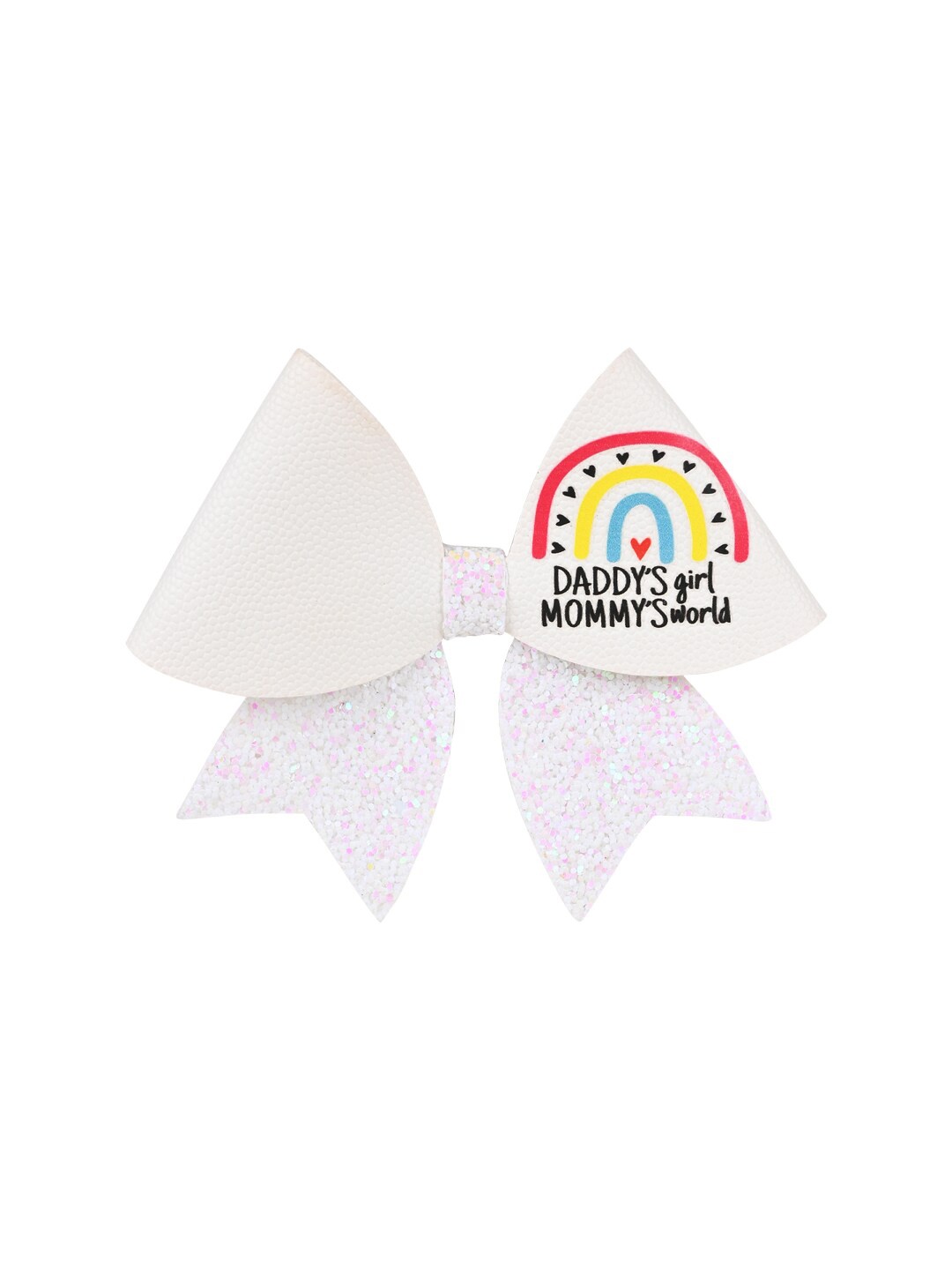 

Aye Candy Girls Alligator Hair Clip, White