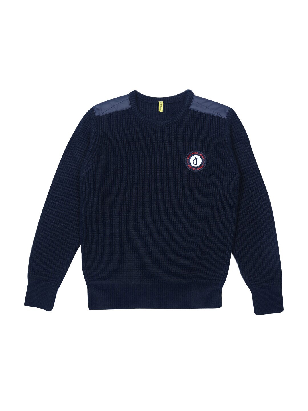 

Gini and Jony Boys Ribbed Pullover Sweaters, Navy blue