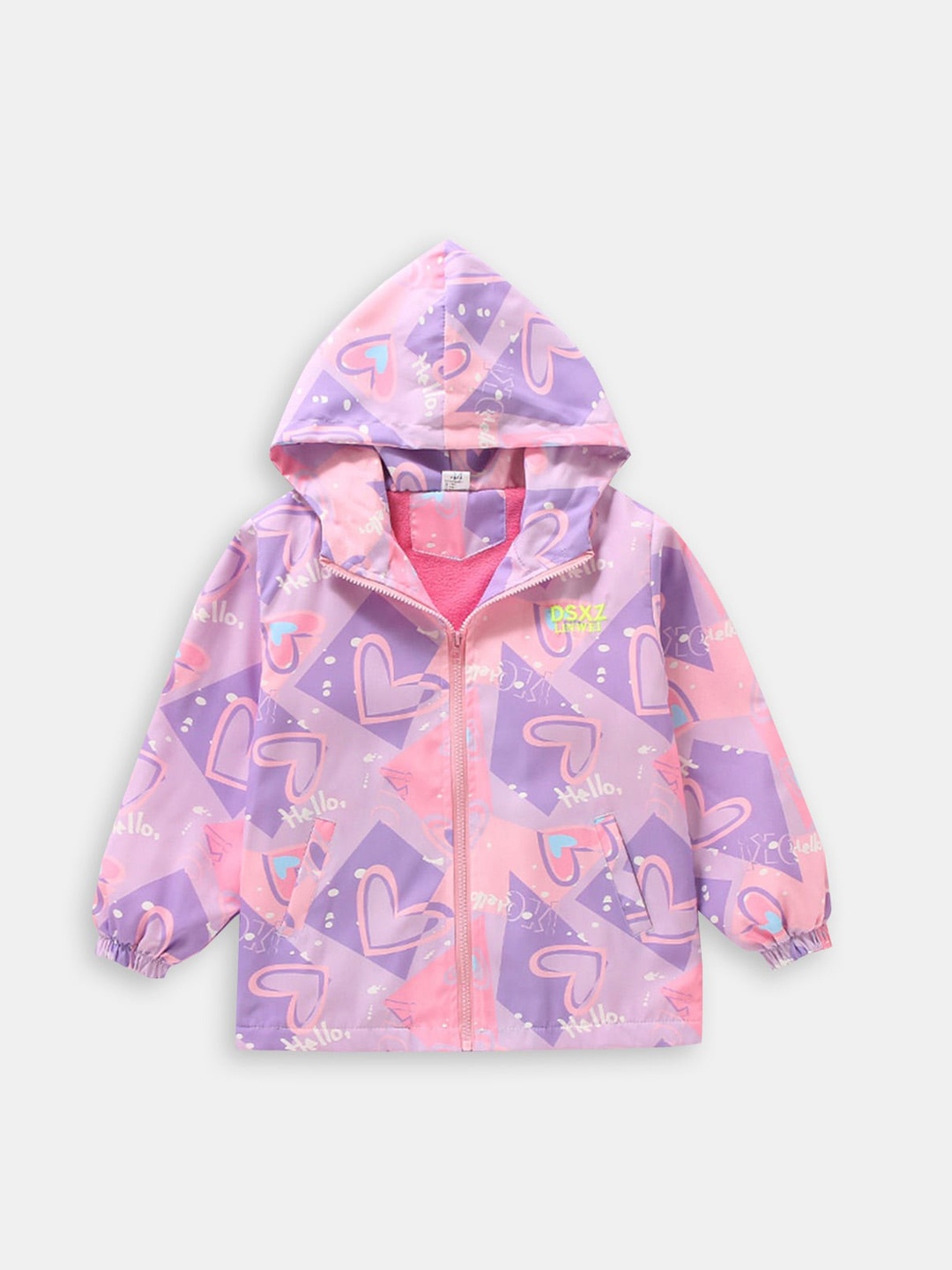 

Hopscotch Girls Multicoloured Floral Crop Tailored Jacket, Multi