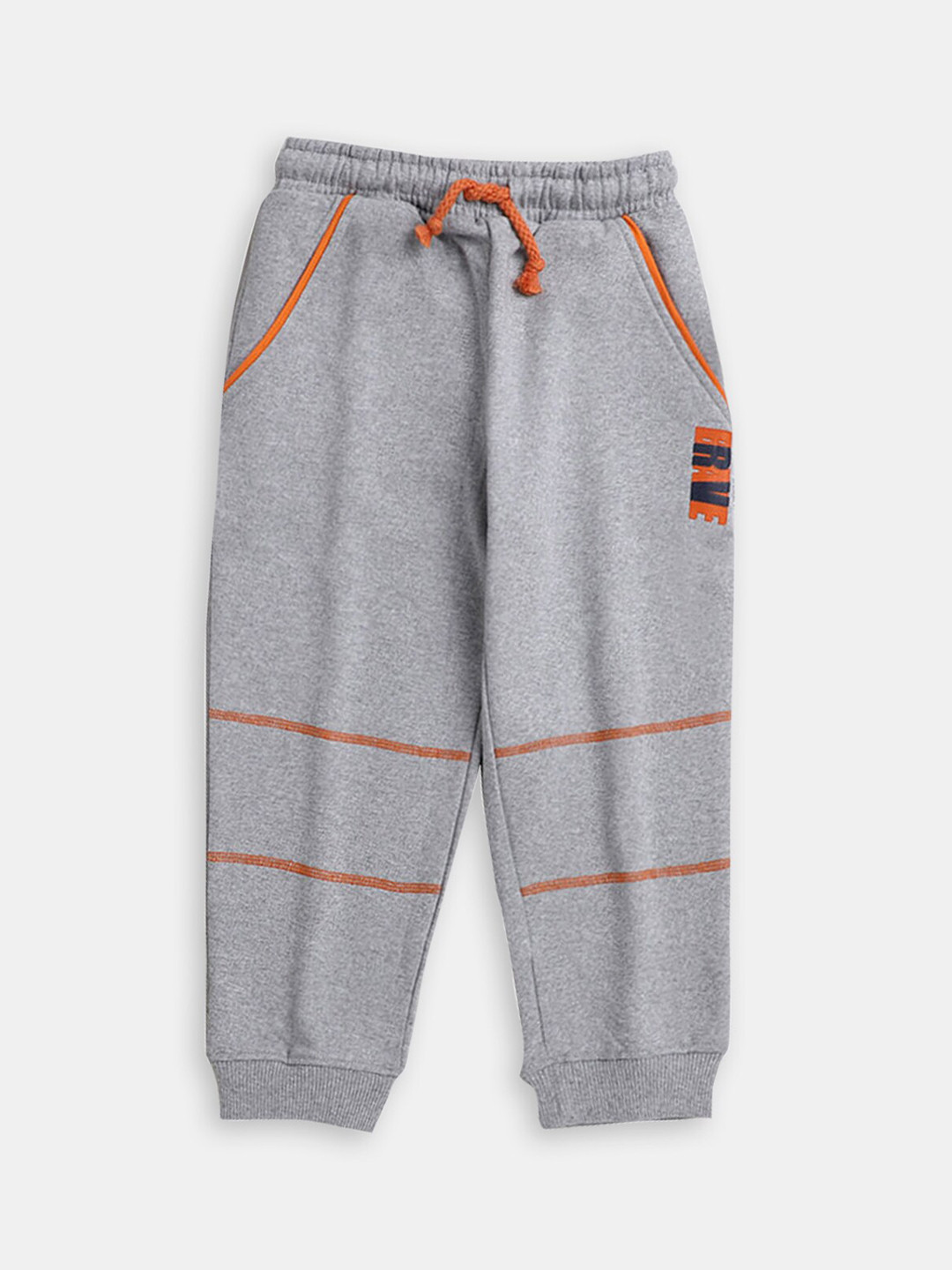 

Hopscotch Boys Striped Joggers, Grey