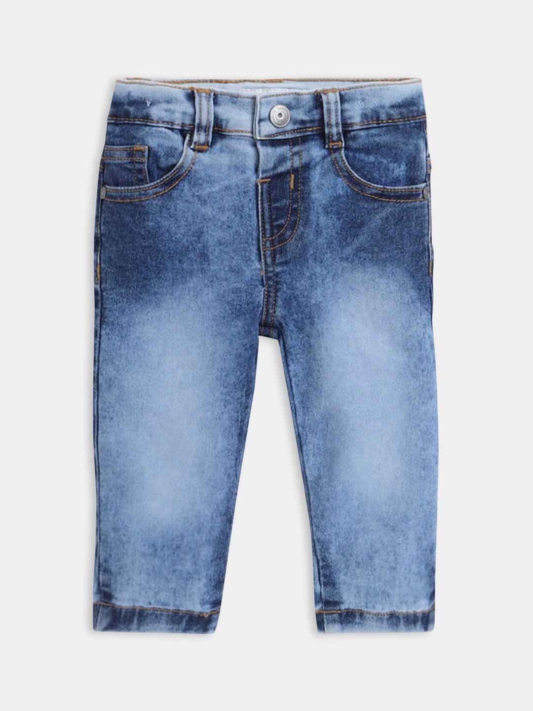 

Hopscotch Boys Heavy Fade Stretchable Jeans, Blue