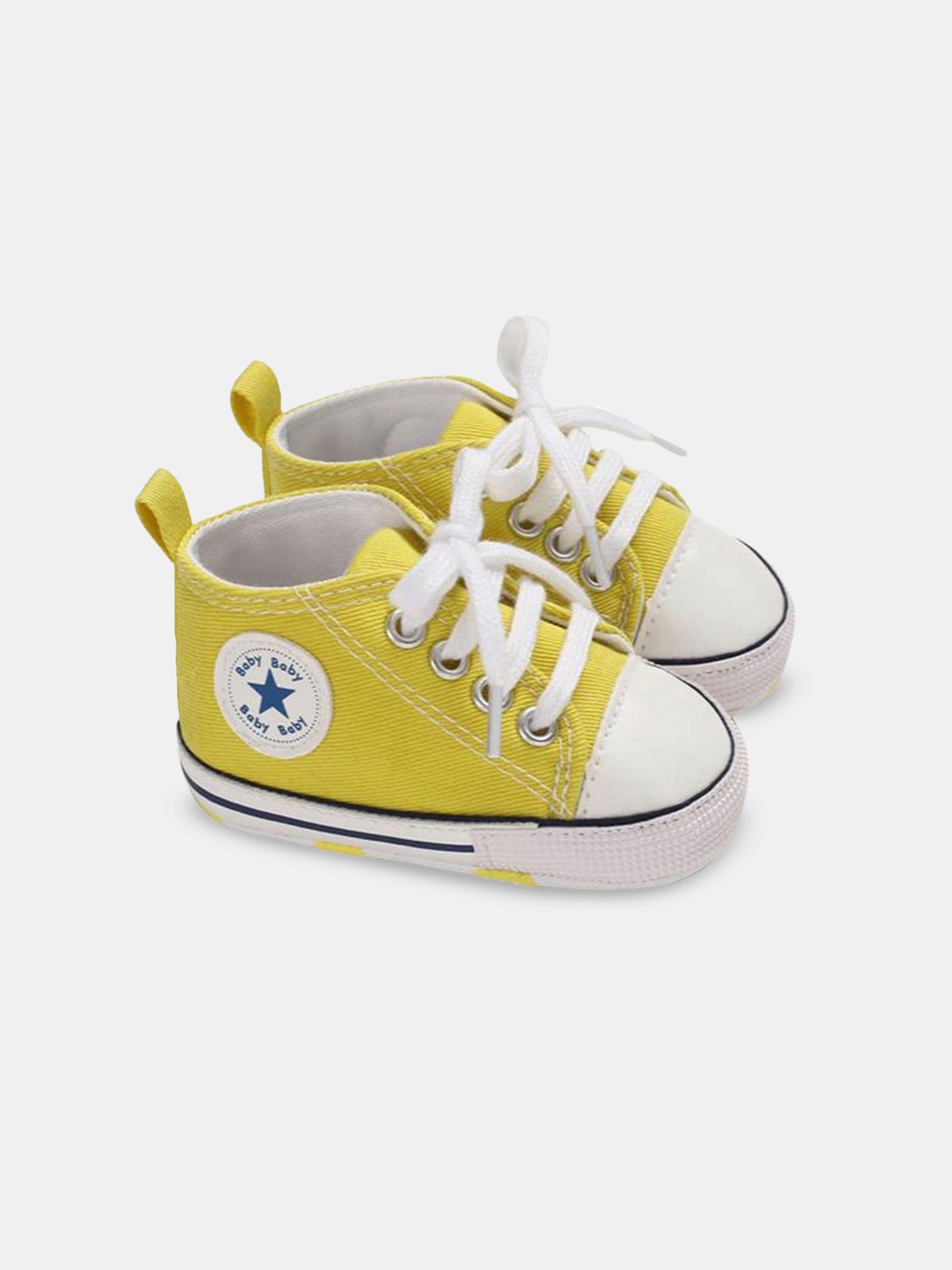

Hopscotch Kids Lace Up Basics Sneakers, Yellow