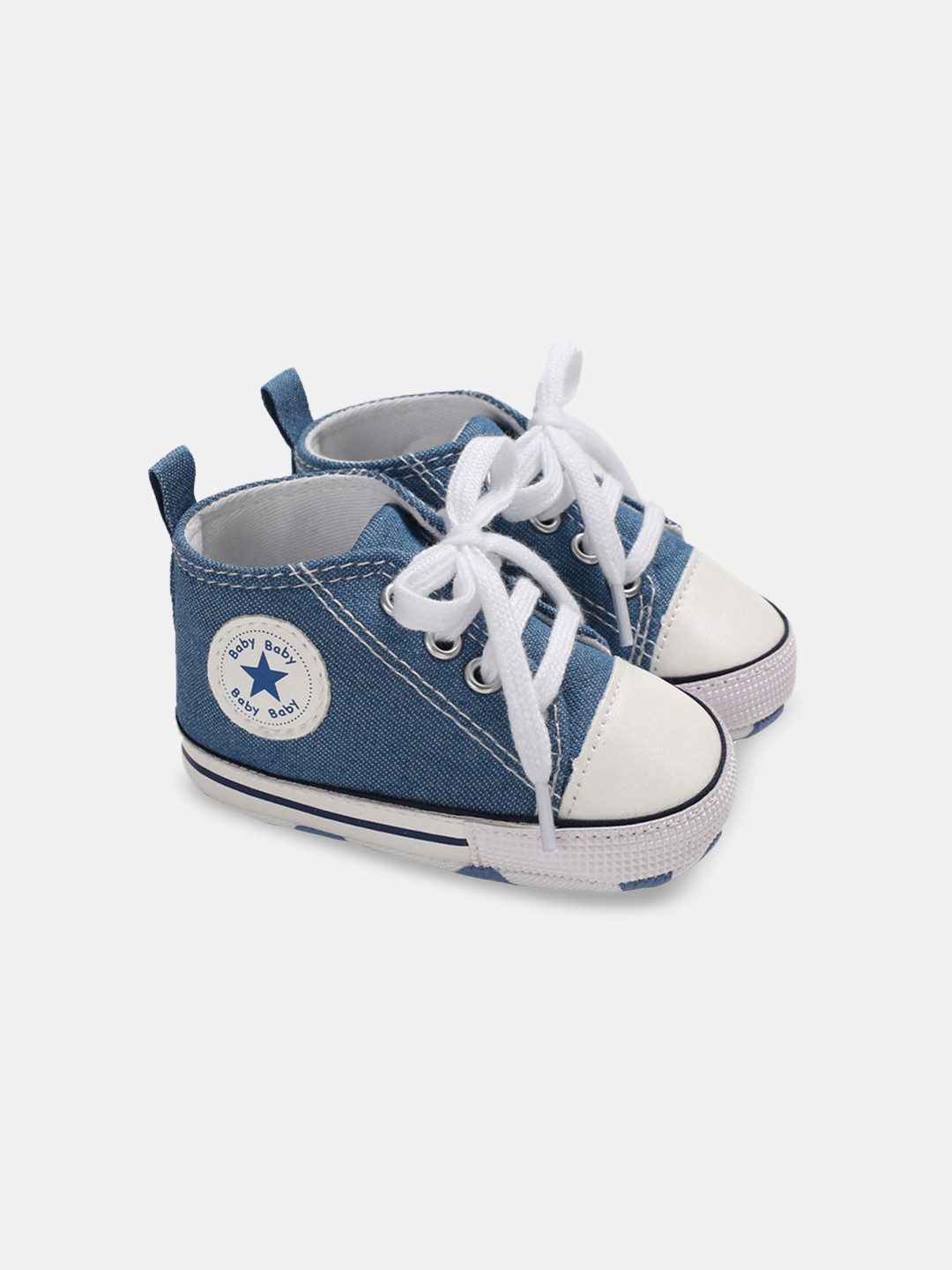 

Hopscotch Boys Lace Up Sneakers, Blue