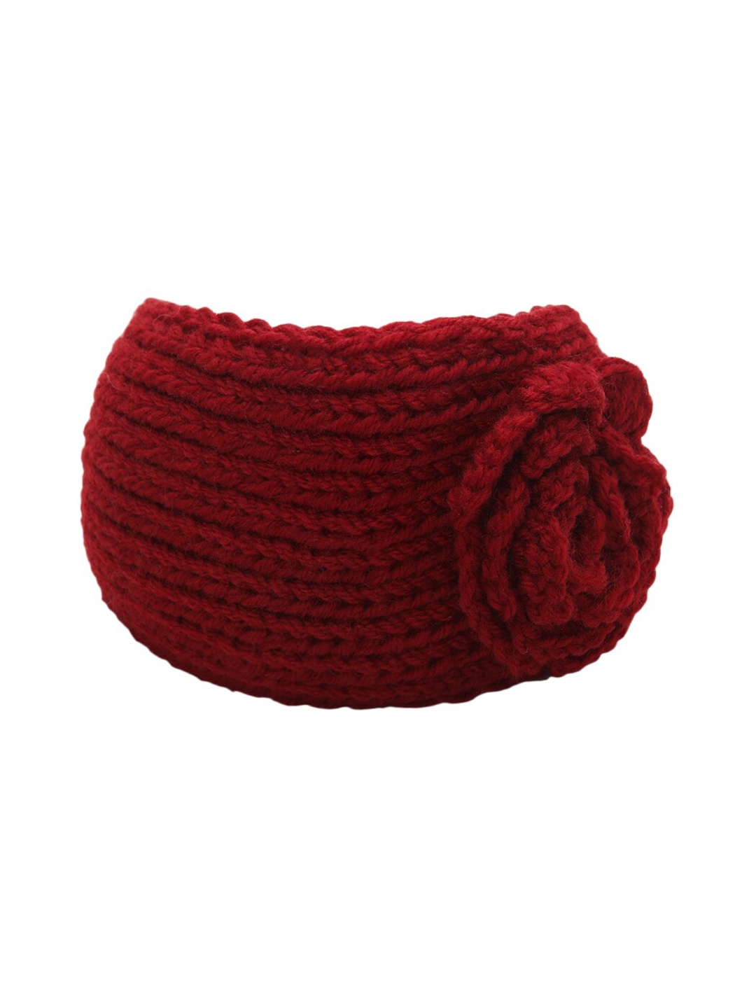

EL REGALO Women Knitted Chill Wrap Headband, Red