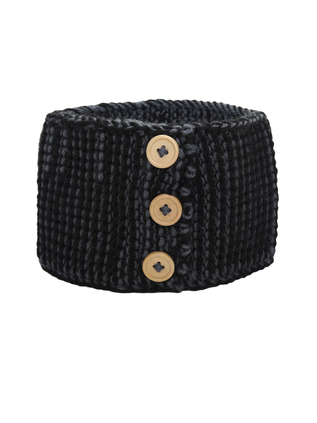 

EL REGALO Women Knitted Chill Wrap Headband, Grey