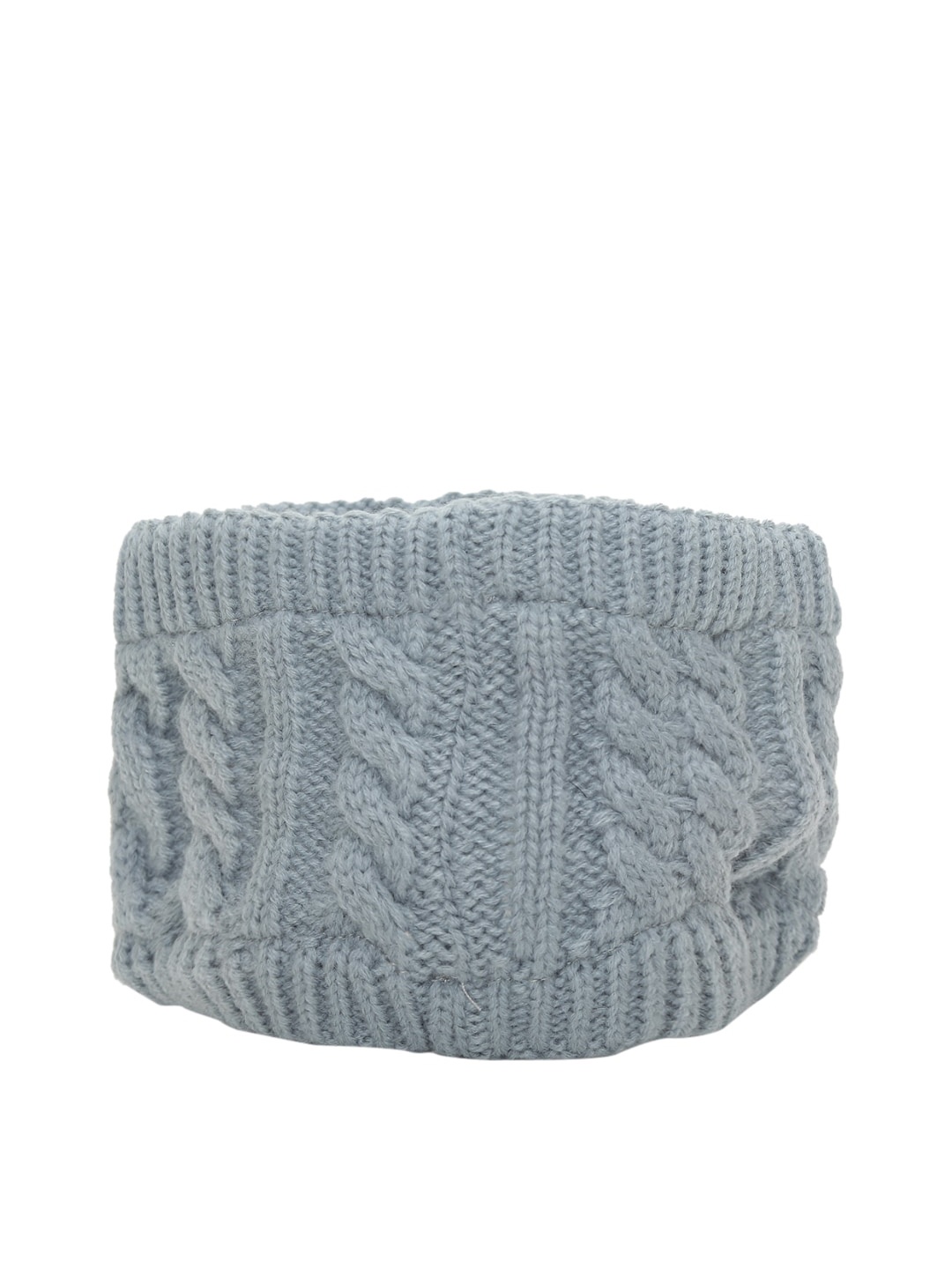 

EL REGALO Women Knitted Chill Wrap Headband, Grey