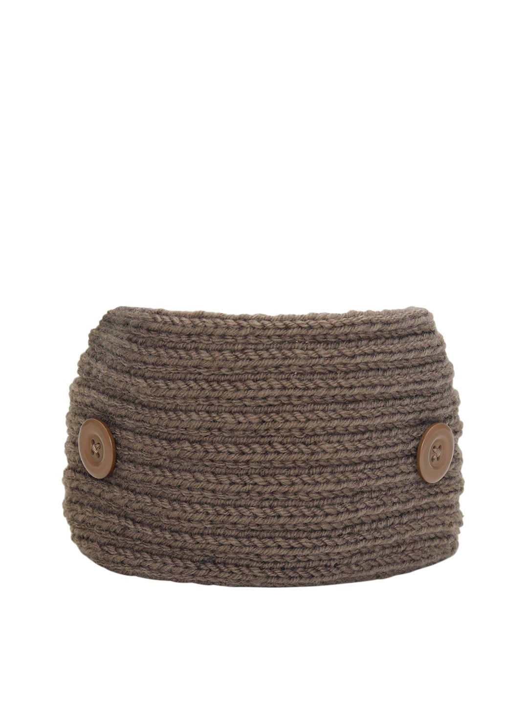 

EL REGALO Women Knitted Chill Wrap Headband, Brown