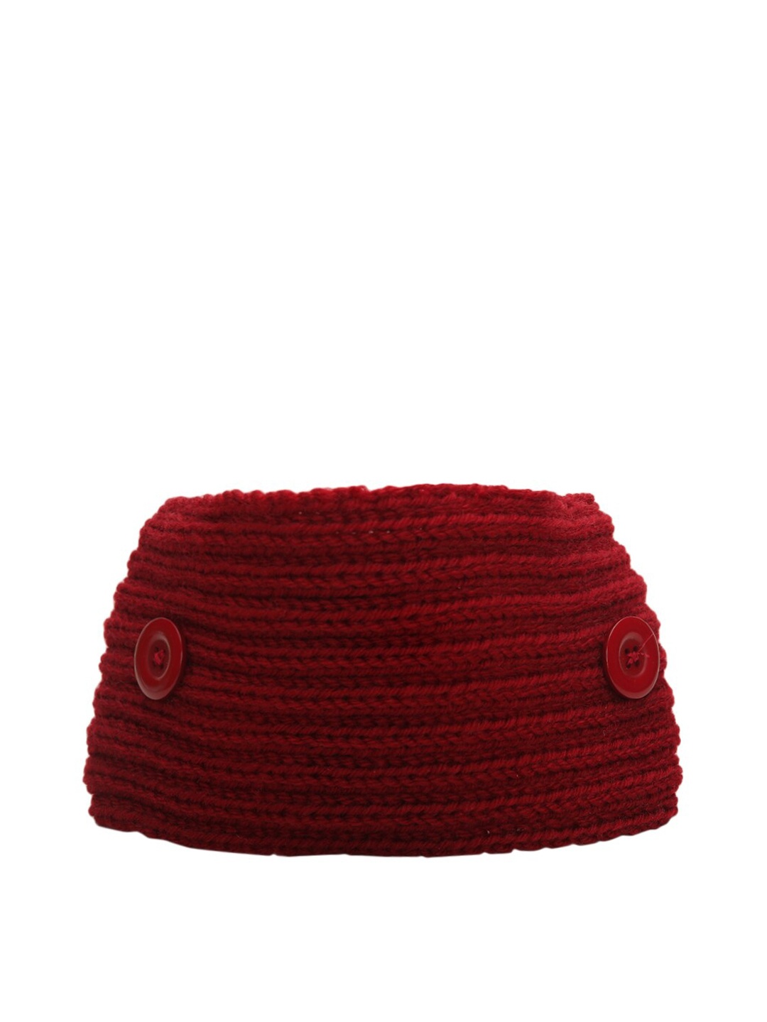 

EL REGALO Women Knitted Chill Wrap Headband, Red