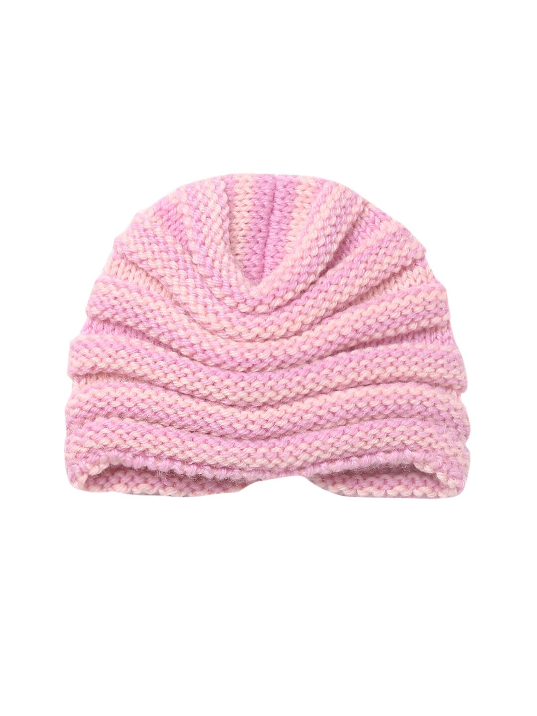 

EL REGALO Kids Self Design Acrylic Beanie, Pink