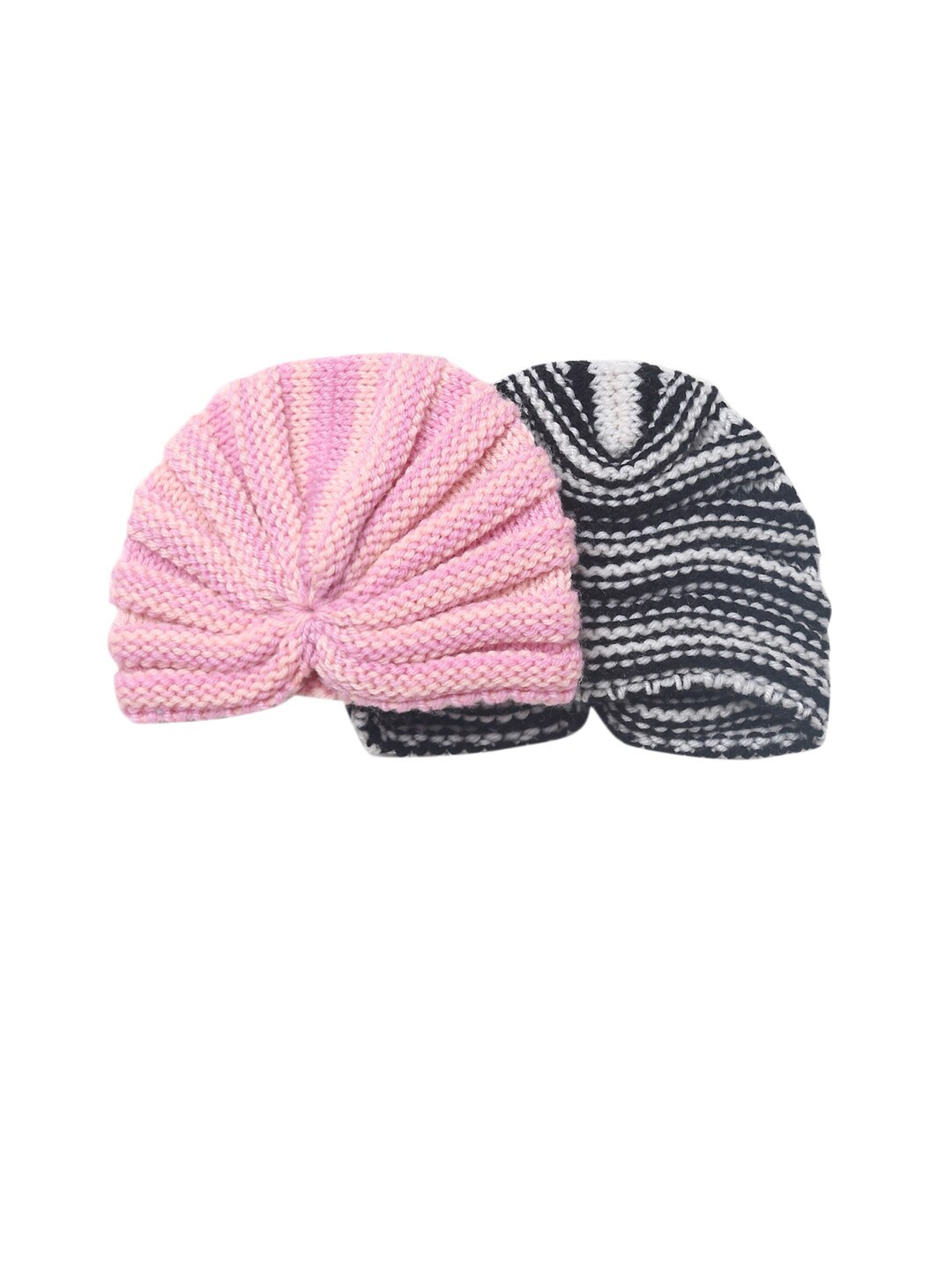 

EL REGALO Pack Of 2 Kids Acrylic Beanie, Pink