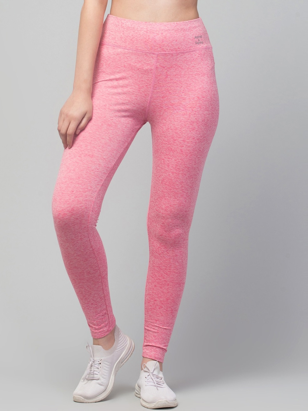 

Apraa & Parma Women Dry-Fit Yoga Tights, Pink