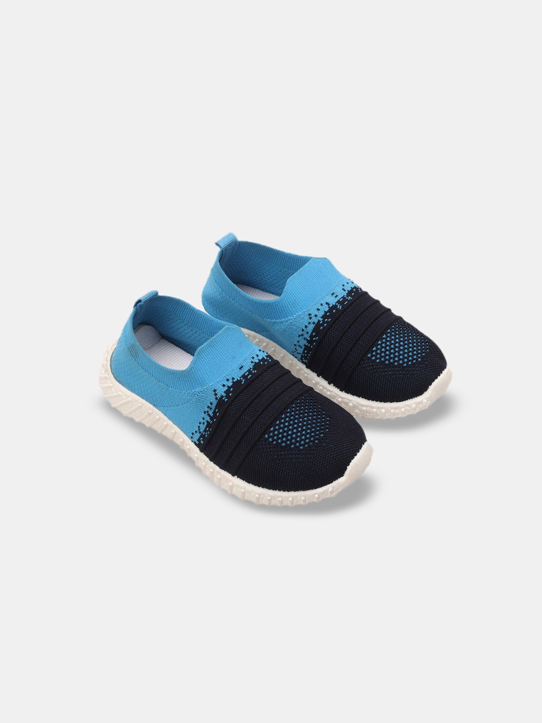 

Hopscotch Kids Blue Colourblocked Sneakers