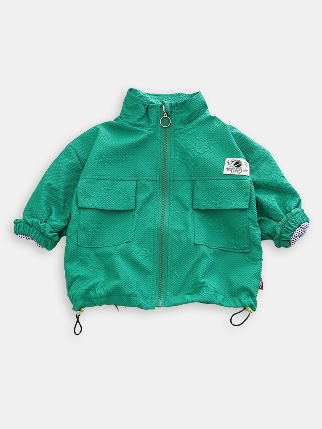 

Hopscotch Boys Green Quilted Jacket