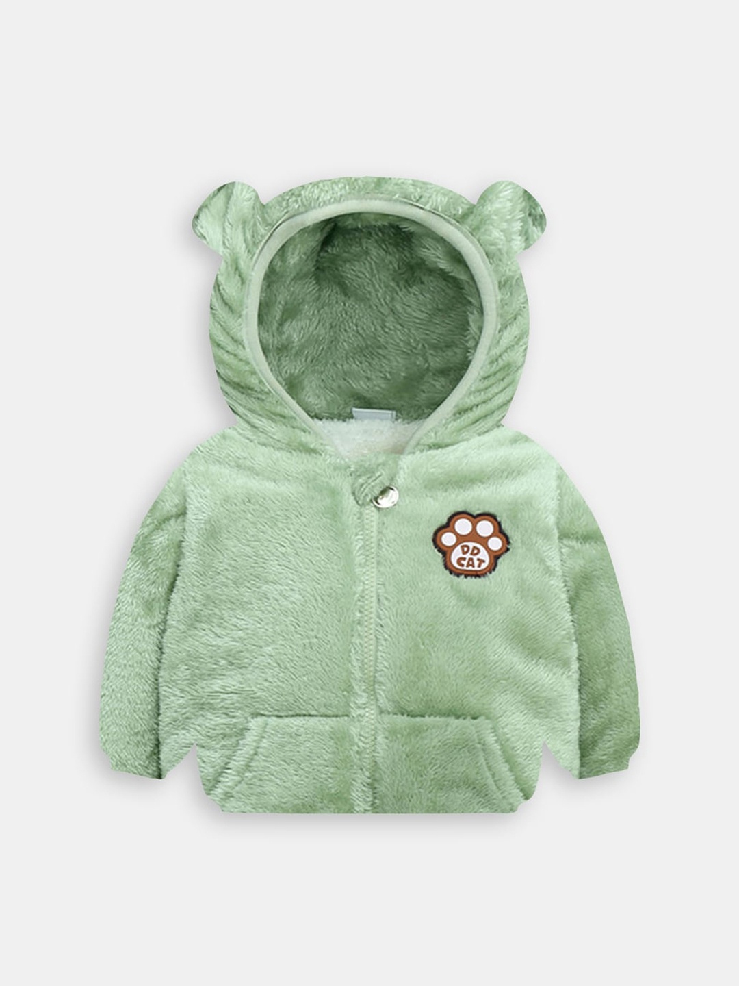 

Hopscotch Girls Hooded Tailored Jacket, Green