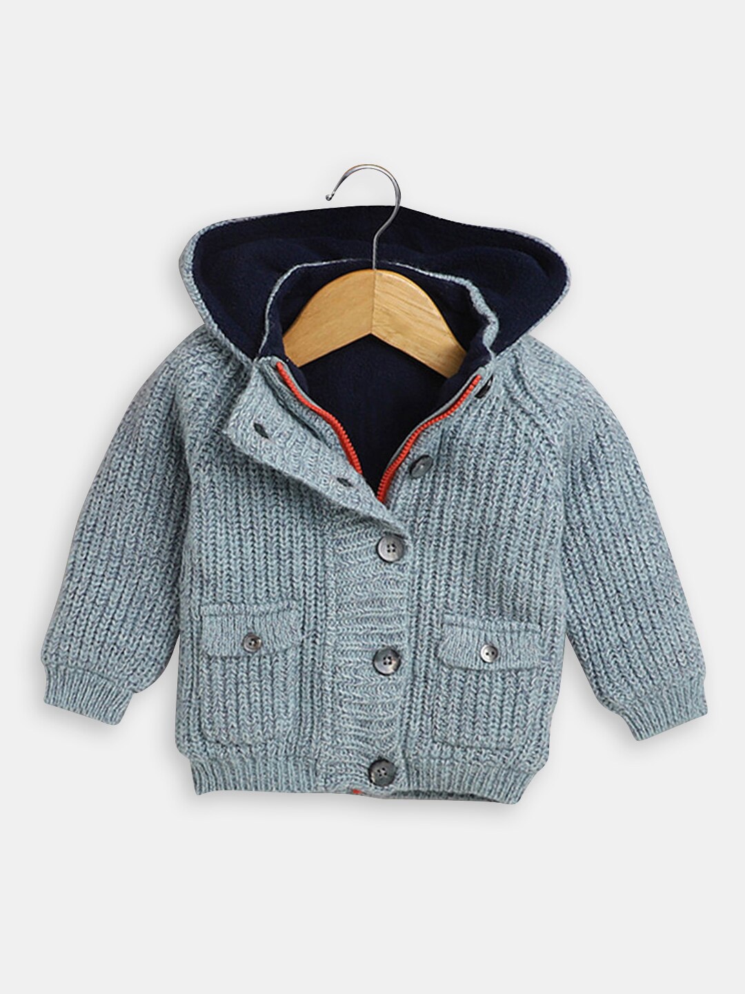 

Hopscotch Boys Ribbed Cardigan, Blue