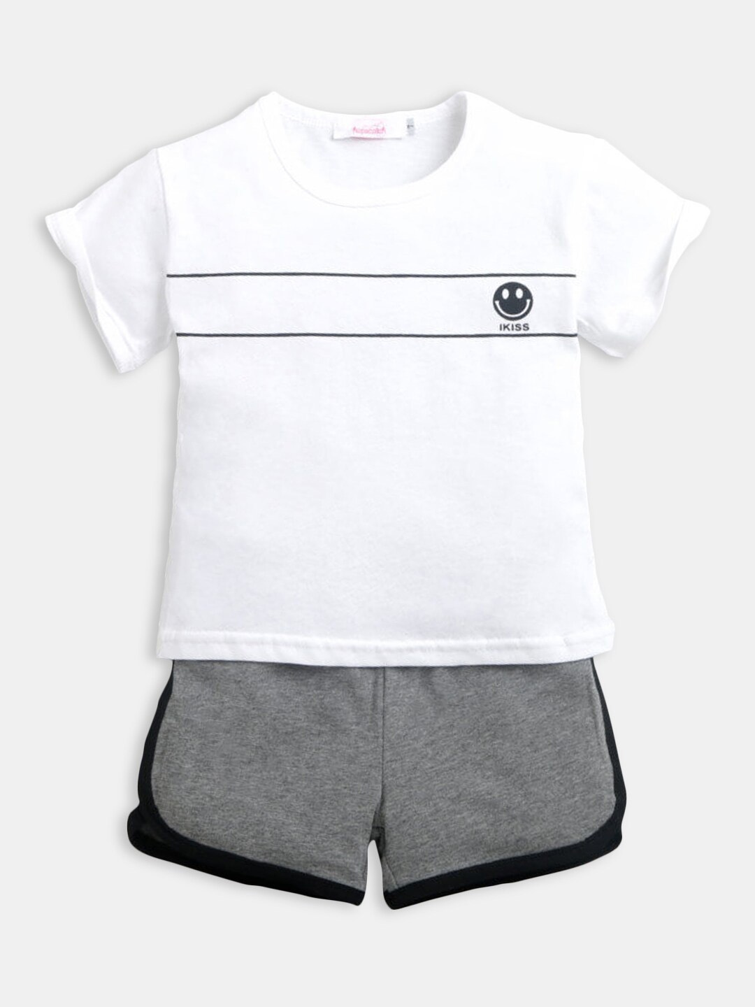 

Hopscotch Boys T-shirt with Shorts, White