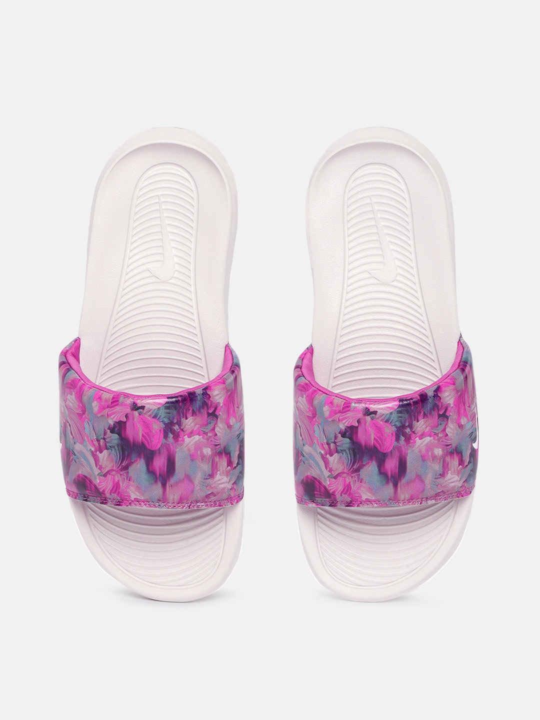 

Nike Women Abstract Print Victori One Sliders, Fuchsia