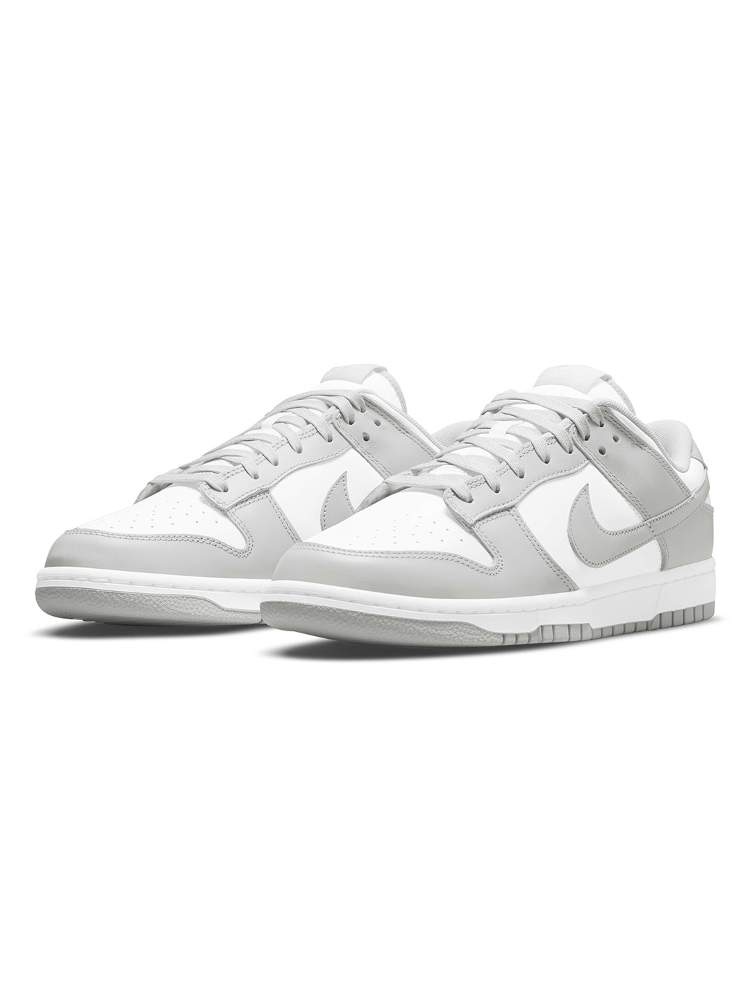 

Nike Men Dunk Low Retro Leather Sneakers, White